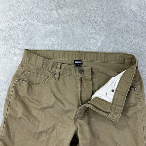 Patagonia Pinyon Pined Beige Pants Women’s Size 12 US 55460 Style Number - Picture 7 of 12